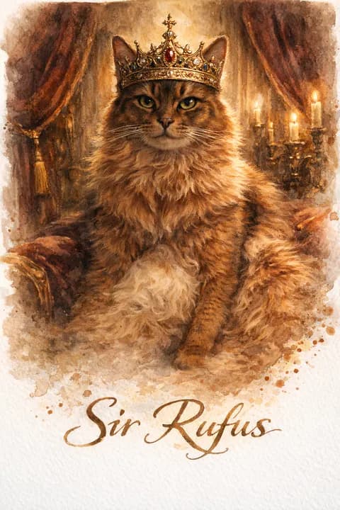 Sir Rufus — 👑 Royal portrait