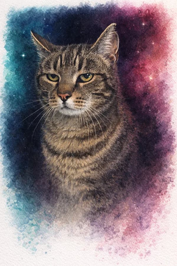 Anubis — Night-Glow portrait